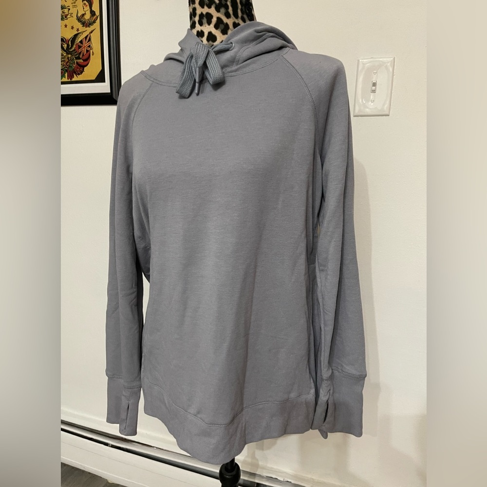 SOFT PERIWINKLE ATHLETIC HOODIE